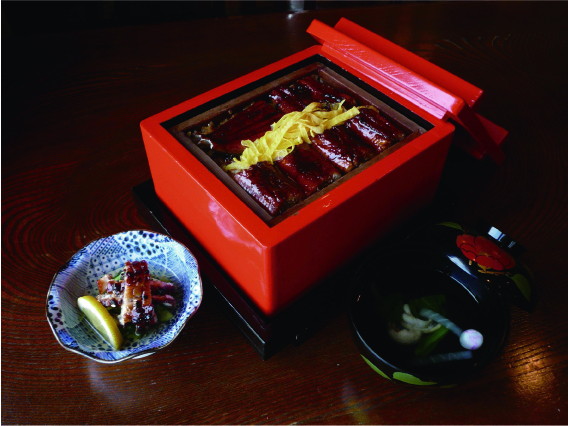 鰻のセイロ蒸